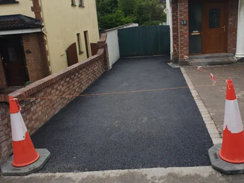 New tarmac driveway installation in Oranmore, Galway